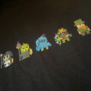 Pixel Character Tee - Black