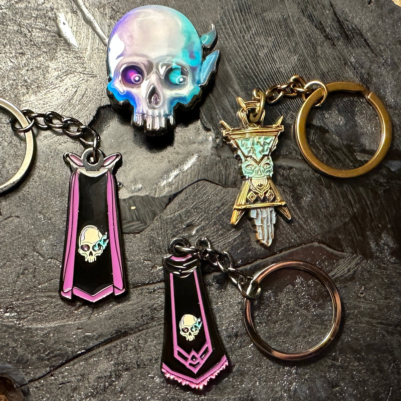 Necromancy Skillcape Keyring