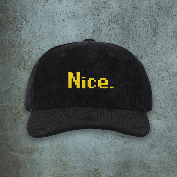 "Nice" Cord Cap