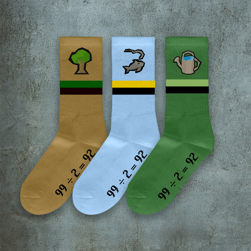 Skillcape Socks (3 Pack)