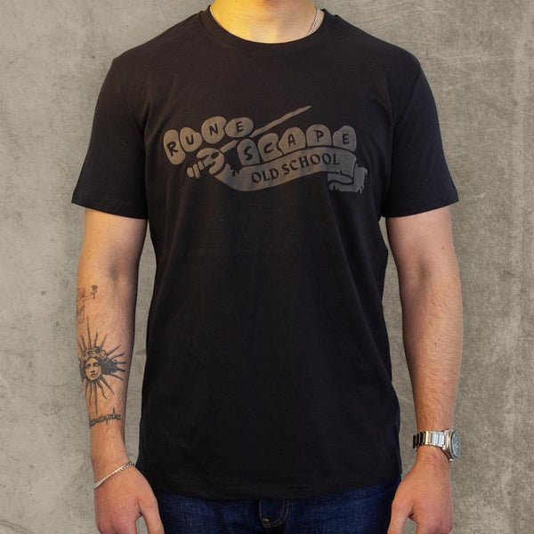 Black Suede OSRS Logo Tee