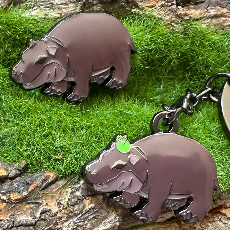 Baby Pigmy Hippo Pin