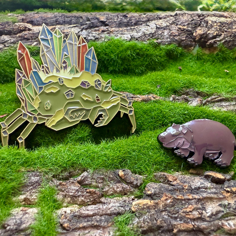 Gemstone Crab Pin (Limited Edition)