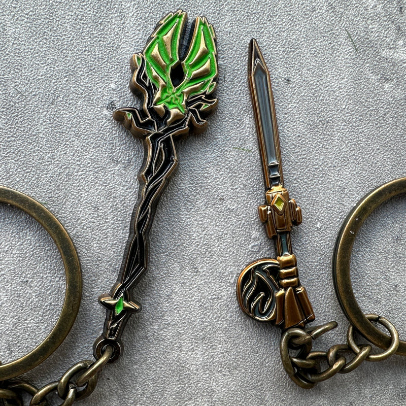 Seismic Wand Keyring 