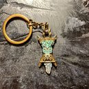 T90 Skull Lantern Keyring