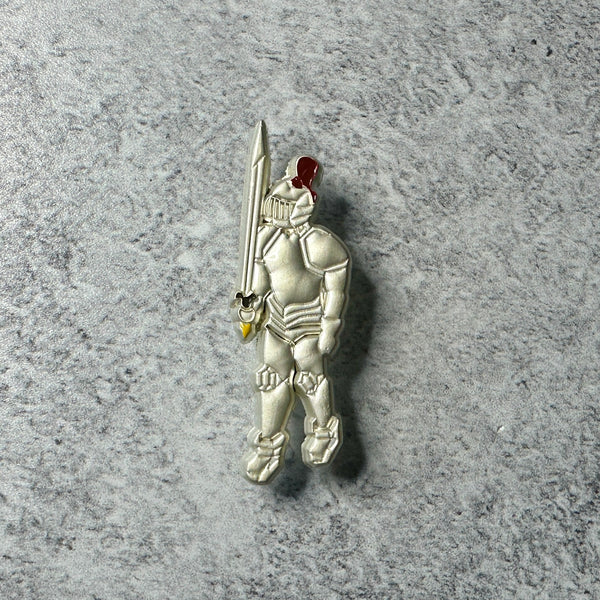 White Knight Pin