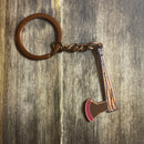 Bronze Axe Keyring