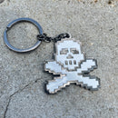 PK Skull Keyring