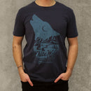 White Wolf Mountain Tee (India Ink Grey)