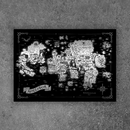 Silver OSRS Map of Gielinor