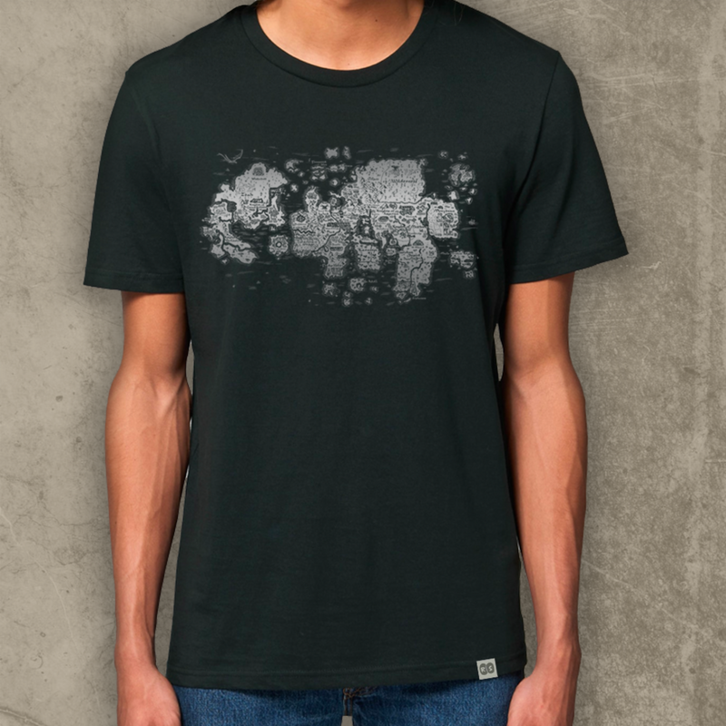 OSRS 10th Anniversary Map Tee