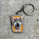 Dragonfire Shield Keyring
