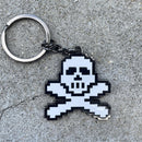 PK Skull Keyring