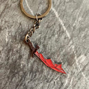 Dragon Scimitar Keyring